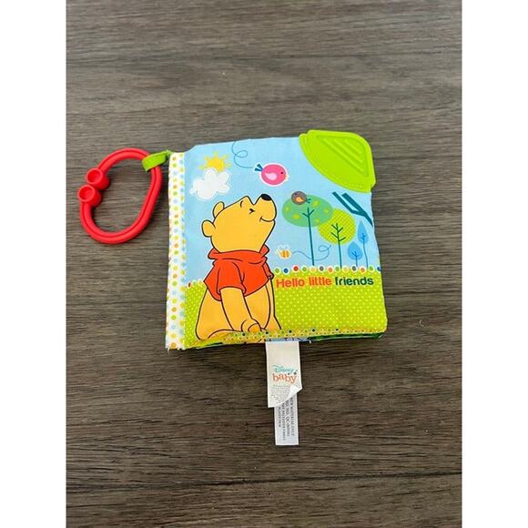 Winnie the Pooh Soft‎ Activity Story Book with Attachment Ring - Picture 1 of 5